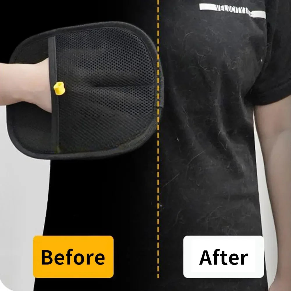Gants Anti-Poils pour Animaux - Enlève les Poils de Chat & Chien